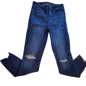 American Eagle Jean Jeggings 00 short